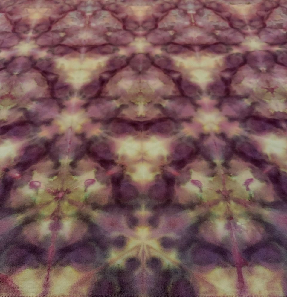 Bandana, Medium, Black Magic Shibori
