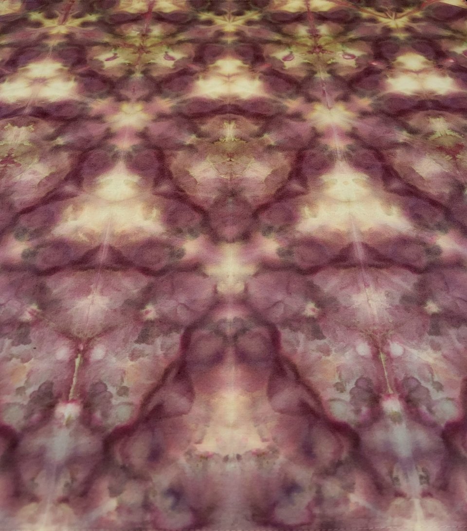 Bandana, Medium, Black Magic Shibori