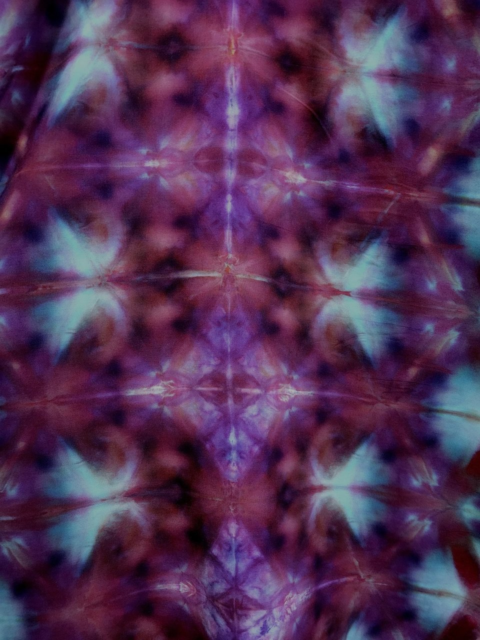 Sarong, Rayon, Strawberry Skies Shibori