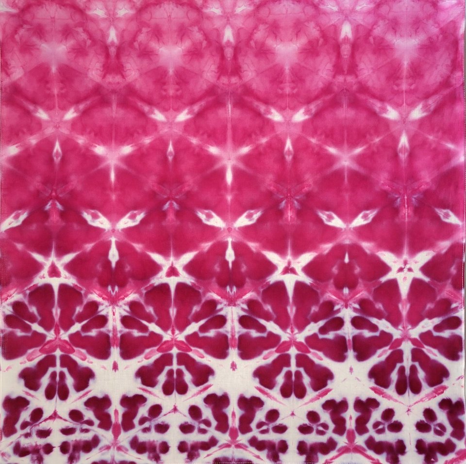 Bandana, Large, Flaming Pink