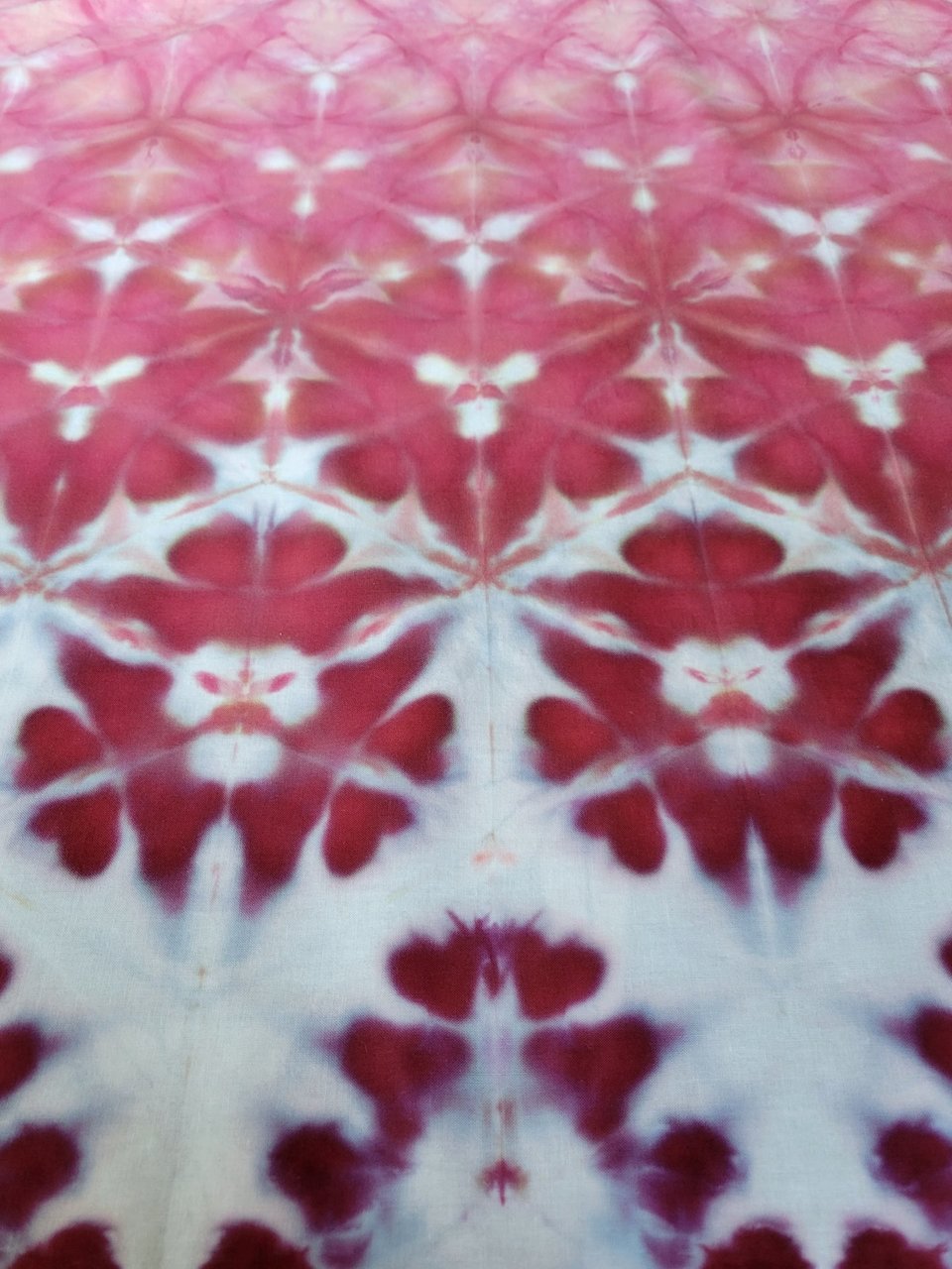 Bandana, Large, Scarlet Begonia