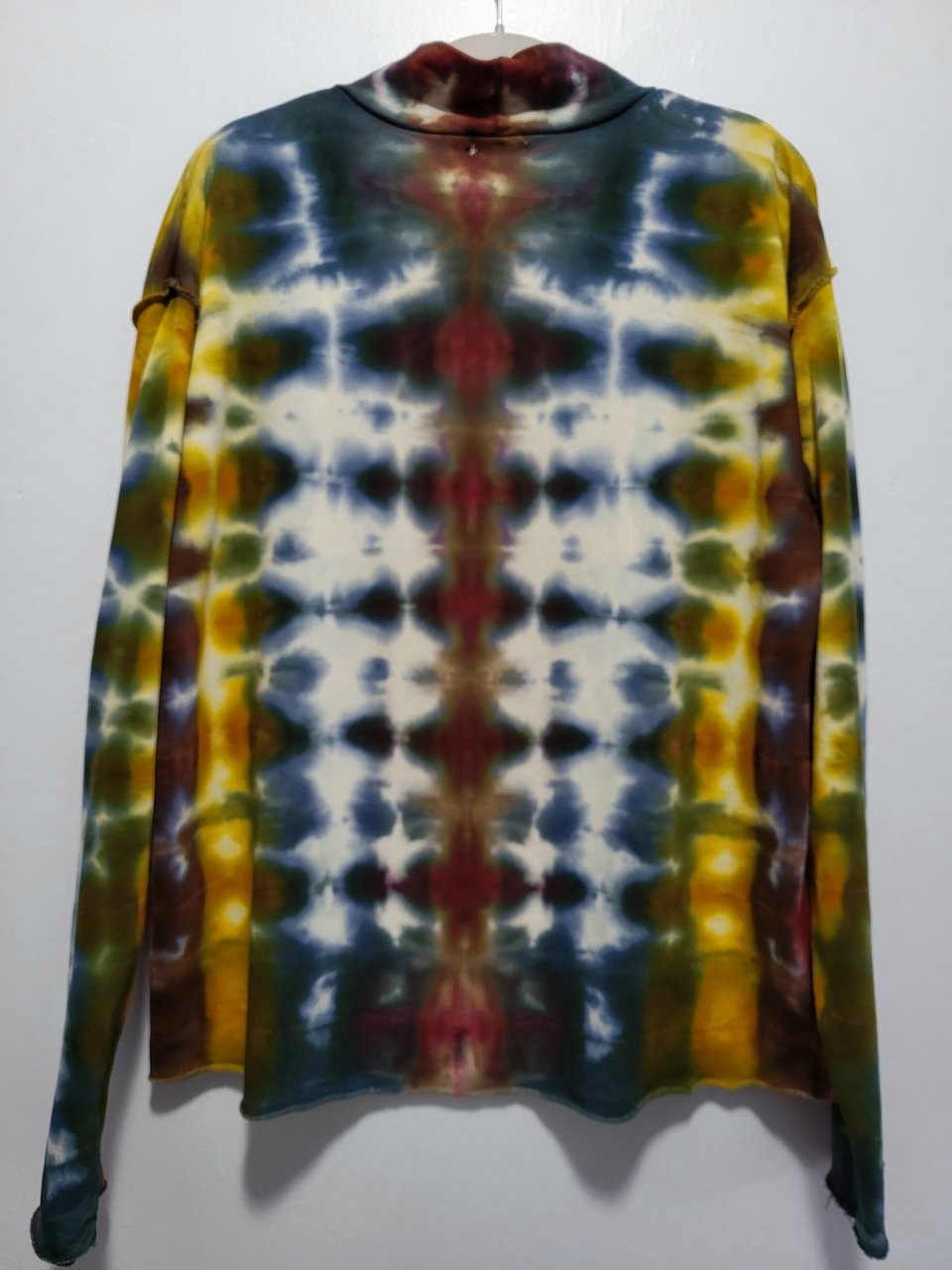 M Mock Neck French Terry, Fall Folds