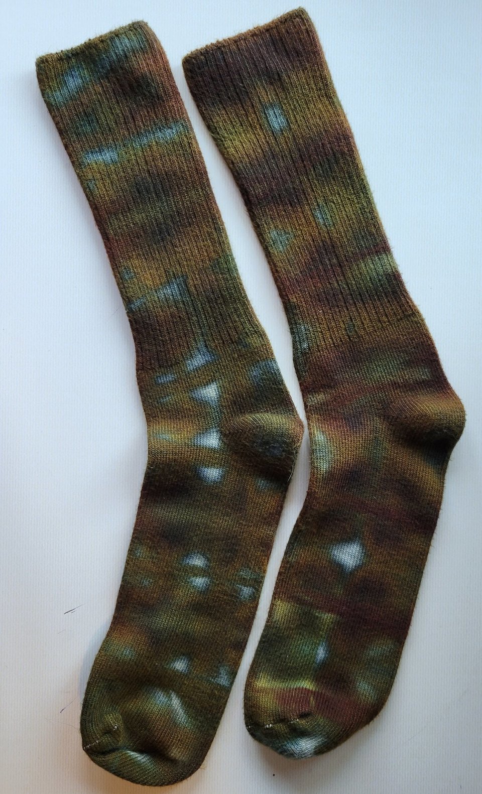 Socks, Hemp, Moss Green
