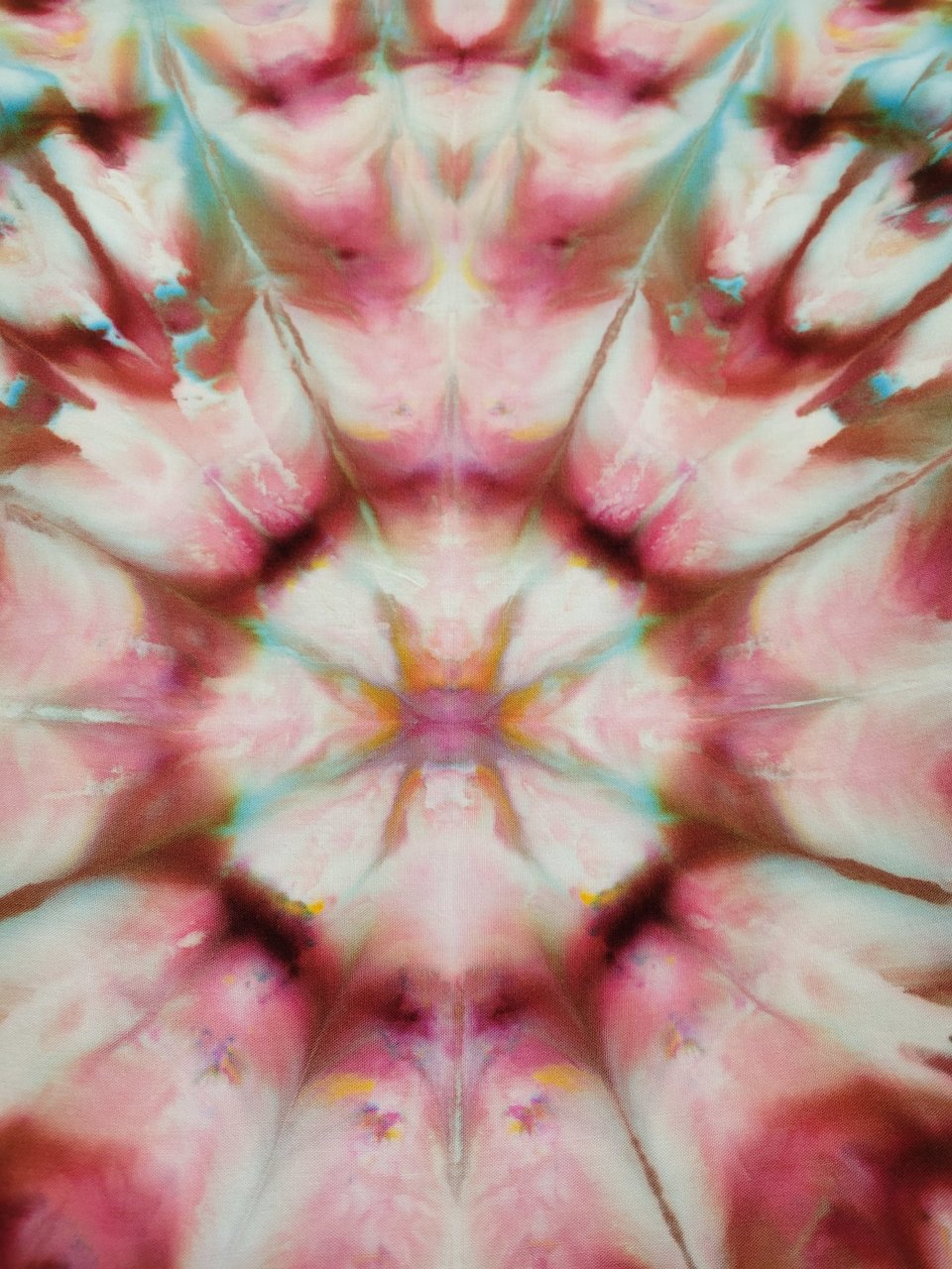 Scarf, Rayon, Stormy Shibori Explosion