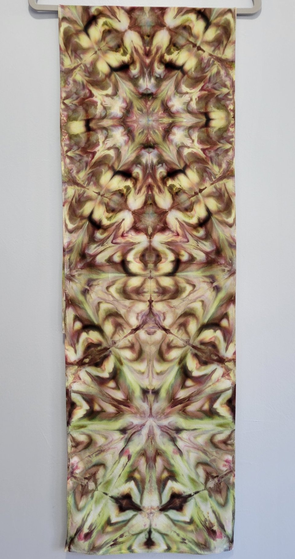 Scarf, Bamboo Rayon, Caffeine Buzz Shibori Explosion