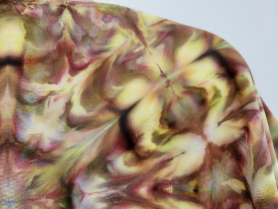 Scarf, Bamboo Rayon, Caffeine Buzz Shibori Explosion