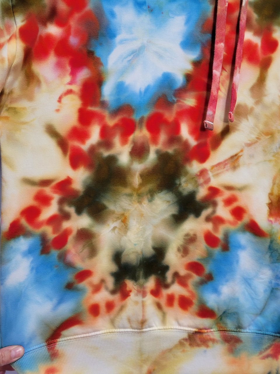 M Bamboo Hoodie, Shibori