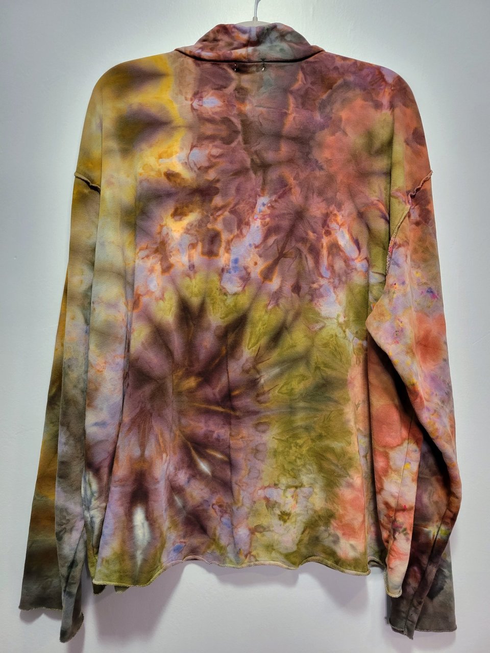 XL Mock Neck French Terry, Fall Vortex