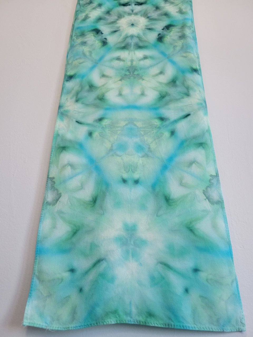 Scarf, Bamboo, Fractured Sea Glass