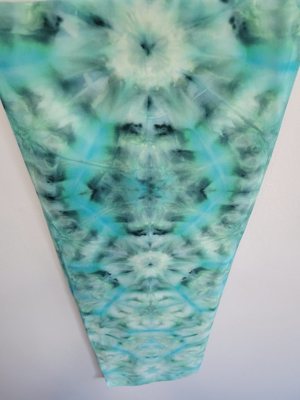 Scarf, Bamboo, Fractured Sea Glass