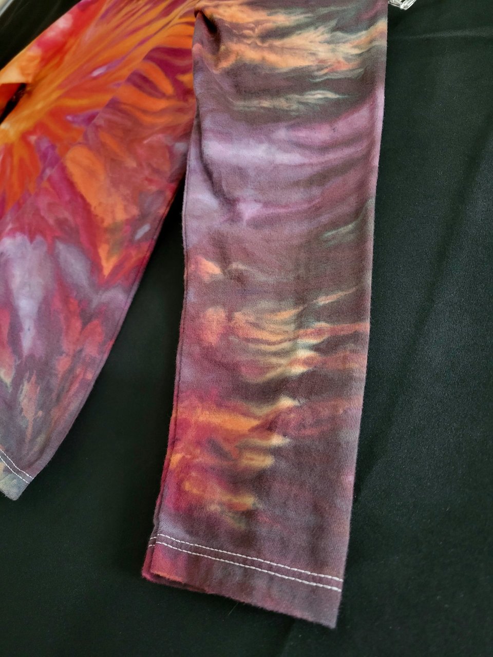 L V-neck Long Sleeve, Fall Sunset