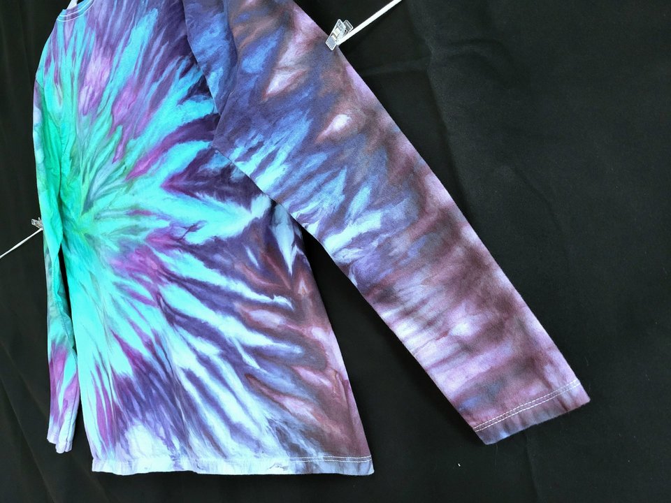 XXL V-neck Lon Sleeve, Northern Lights