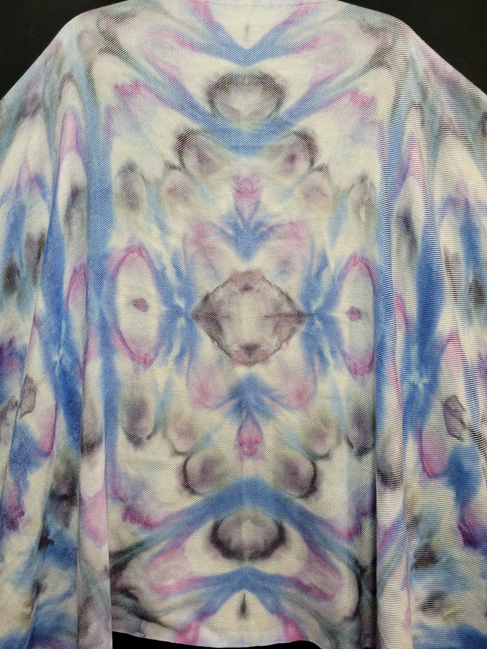 Shawl, Cornflower Jeans