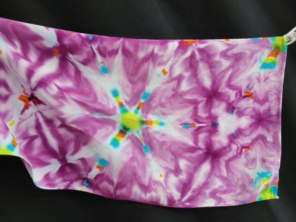 Scarf, Bamboo Rayon, Purple Prism