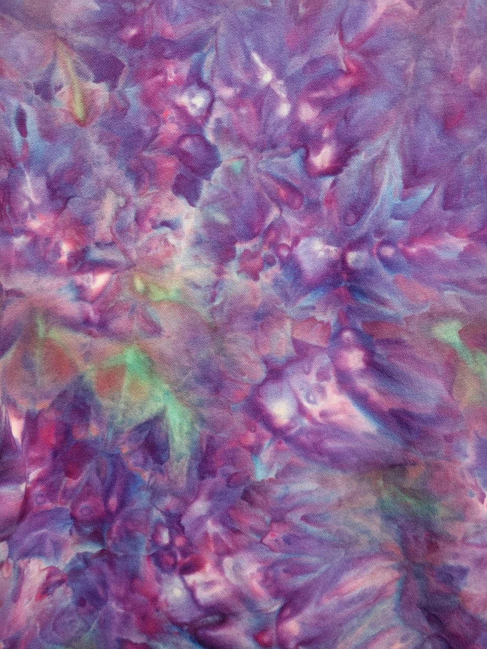 XL Mock Neck, French Terry, Strawberry Skies