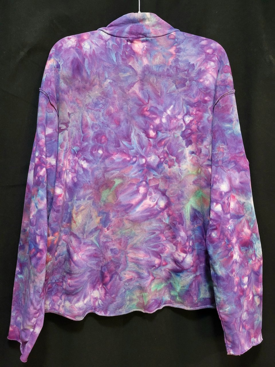 XL Mock Neck, French Terry, Strawberry Skies
