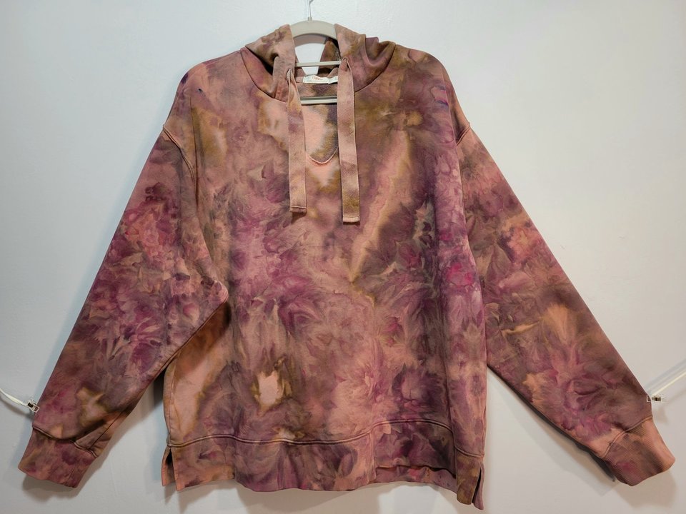 XL Hoodie, French Terry, Antique Rose