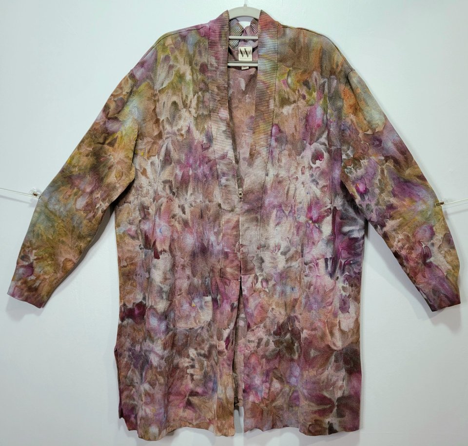XXL Cardigan, Fall Garden