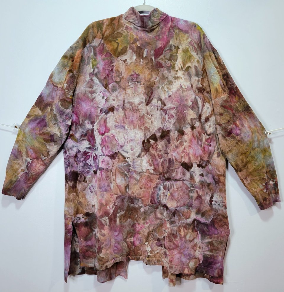 XXL Cardigan, Fall Garden