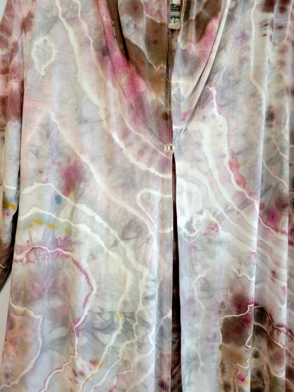 XL Hooded Duster, Winter Berries