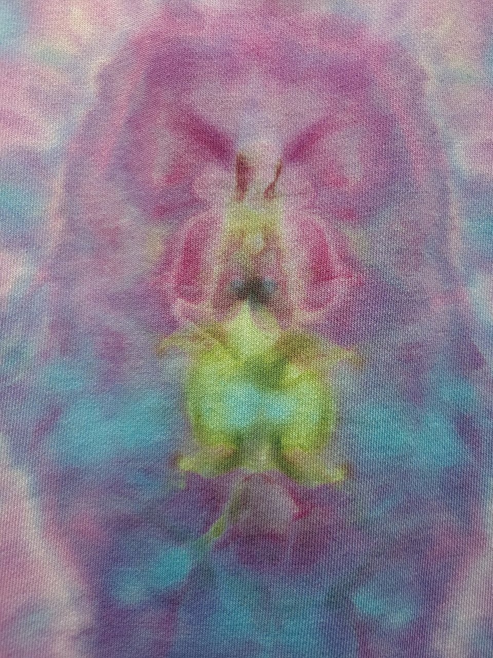 L Mock Neck French Terry, Periwinkle Reflection