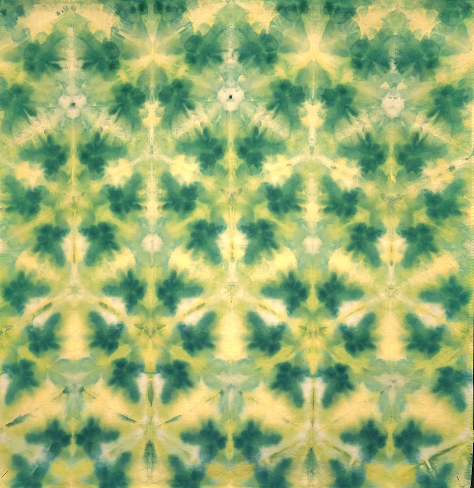 Bandana, Medium, Druid's Grove Shibori