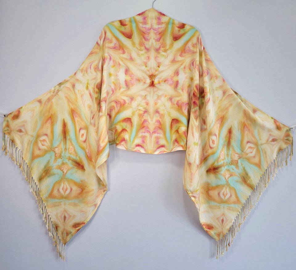 Shawl, Dragon's Egg Flames
