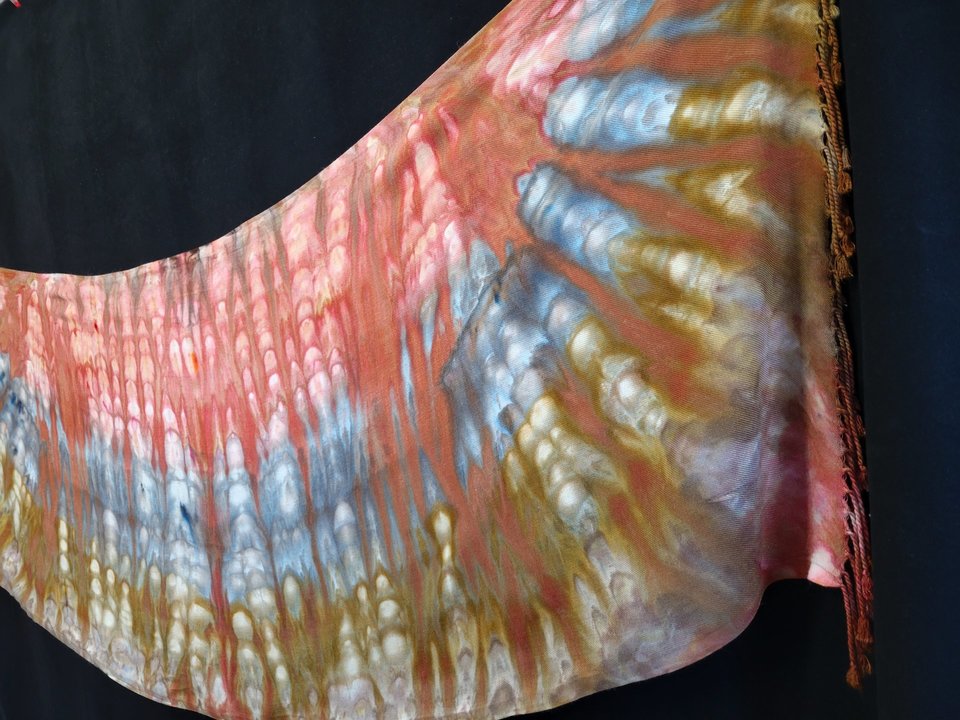 Shawl, Viscose, Owl's Flight