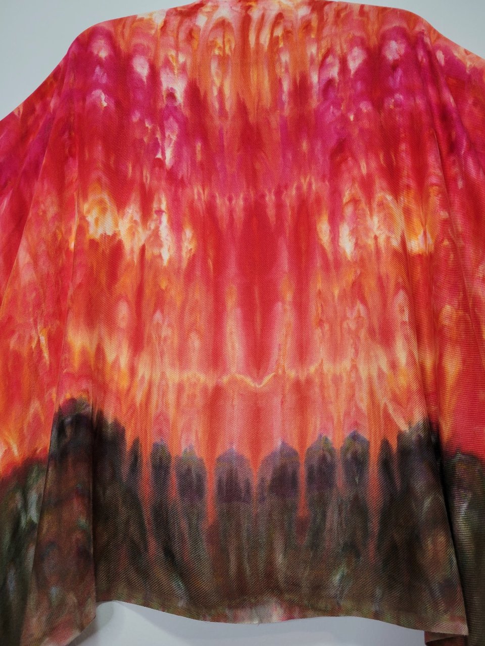 Shawl, Flamingo Wing