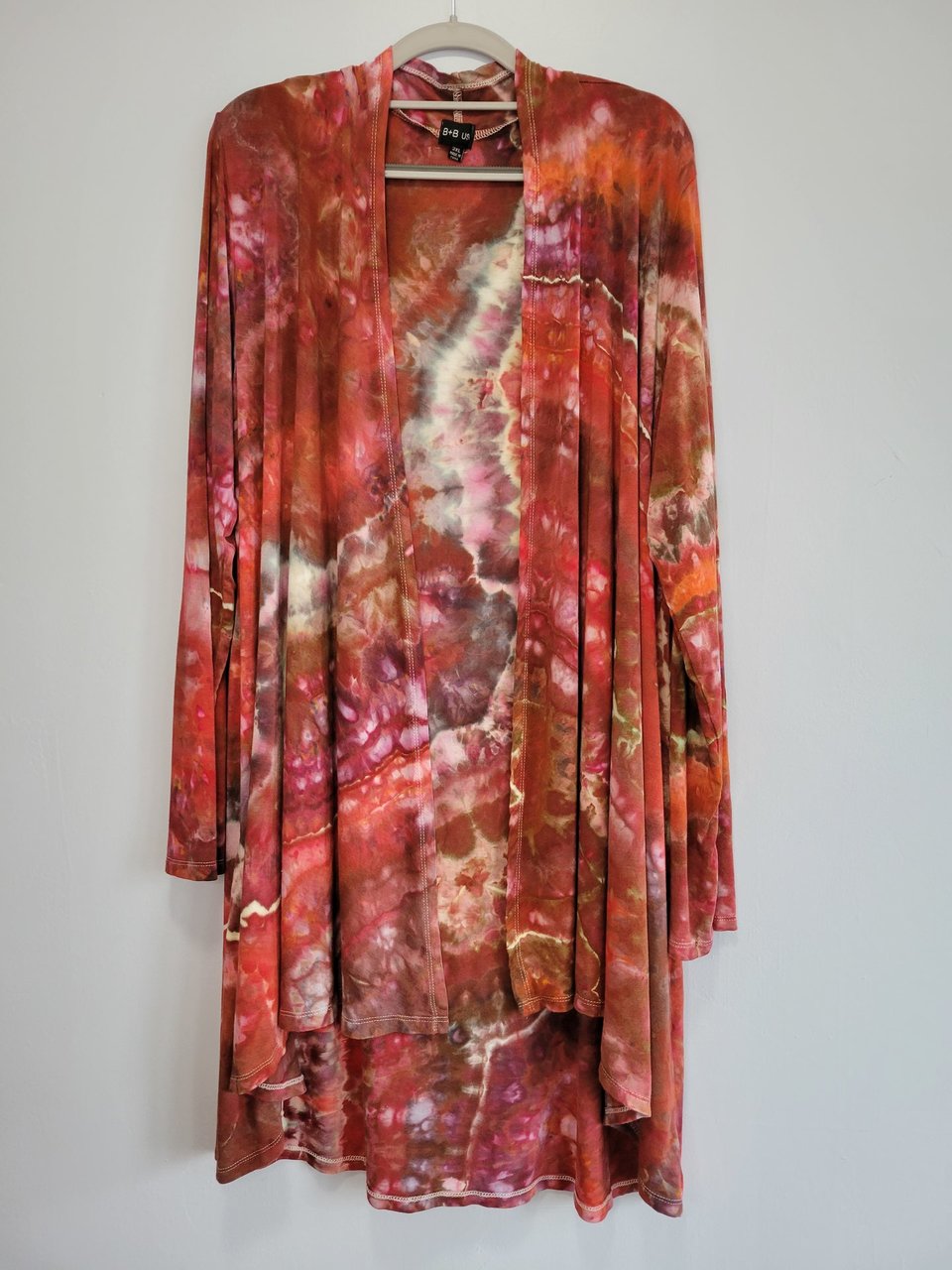 2XL Waterfall Duster, Fire Agate