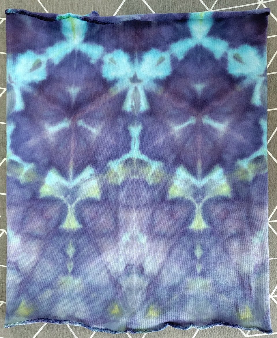 Neck Gaiter, Cosmic Shibori