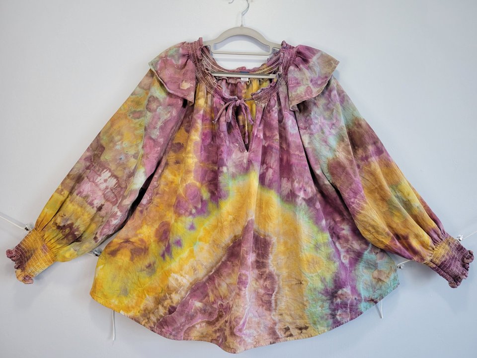 3X Poet's Blouse, Sunset