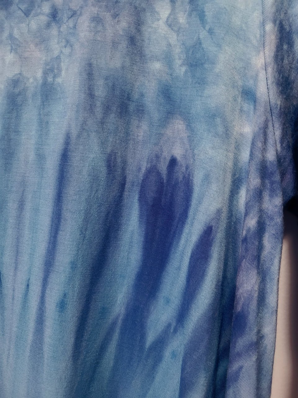 1X 3/4 Sleeve Tunic, Blue Gravity