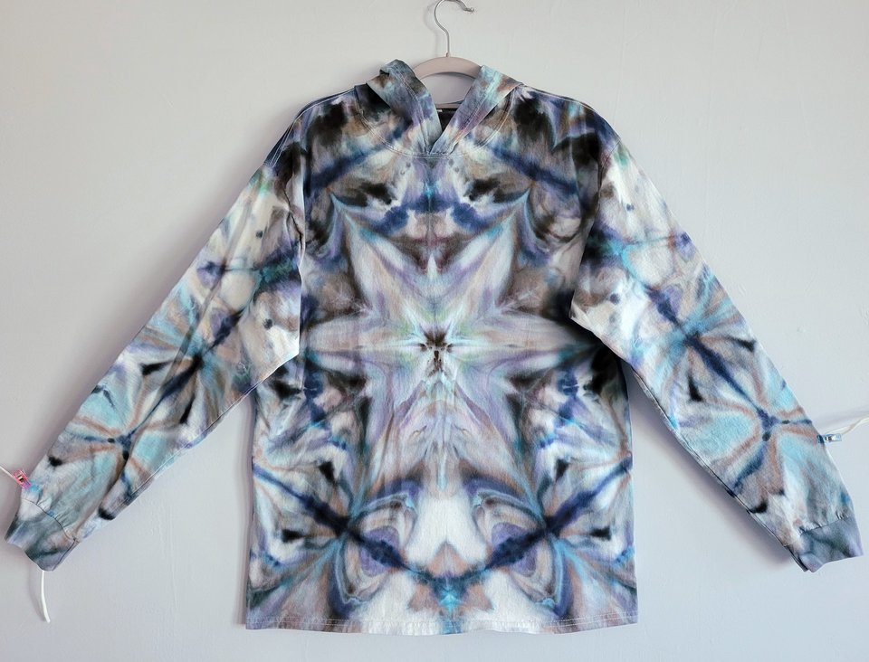 L Hooded T-shirt, Mystical Storm
