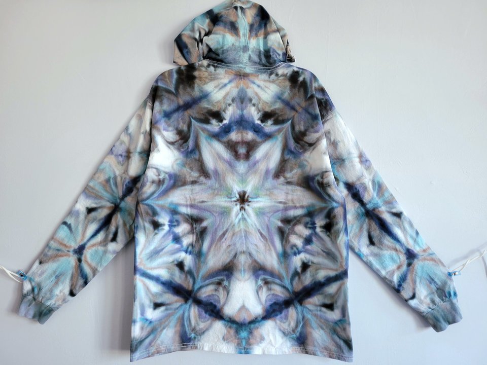 L Hooded T-shirt, Mystical Storm