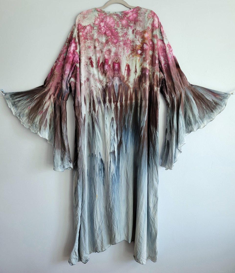 3X Fantasy Rayon Robe, Arcane Raven
