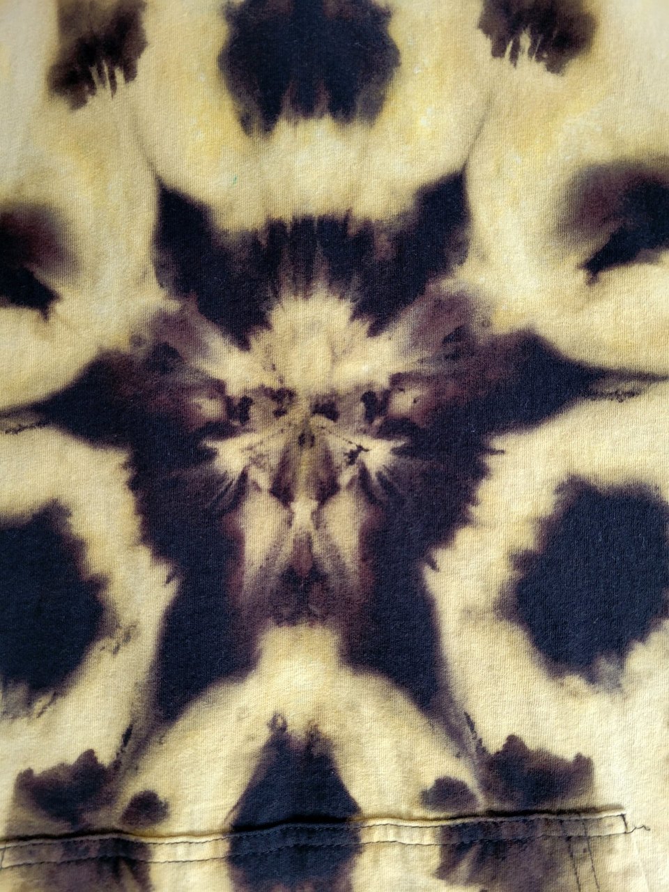 L Hooded T-shirt, Reverse Farnsburst
