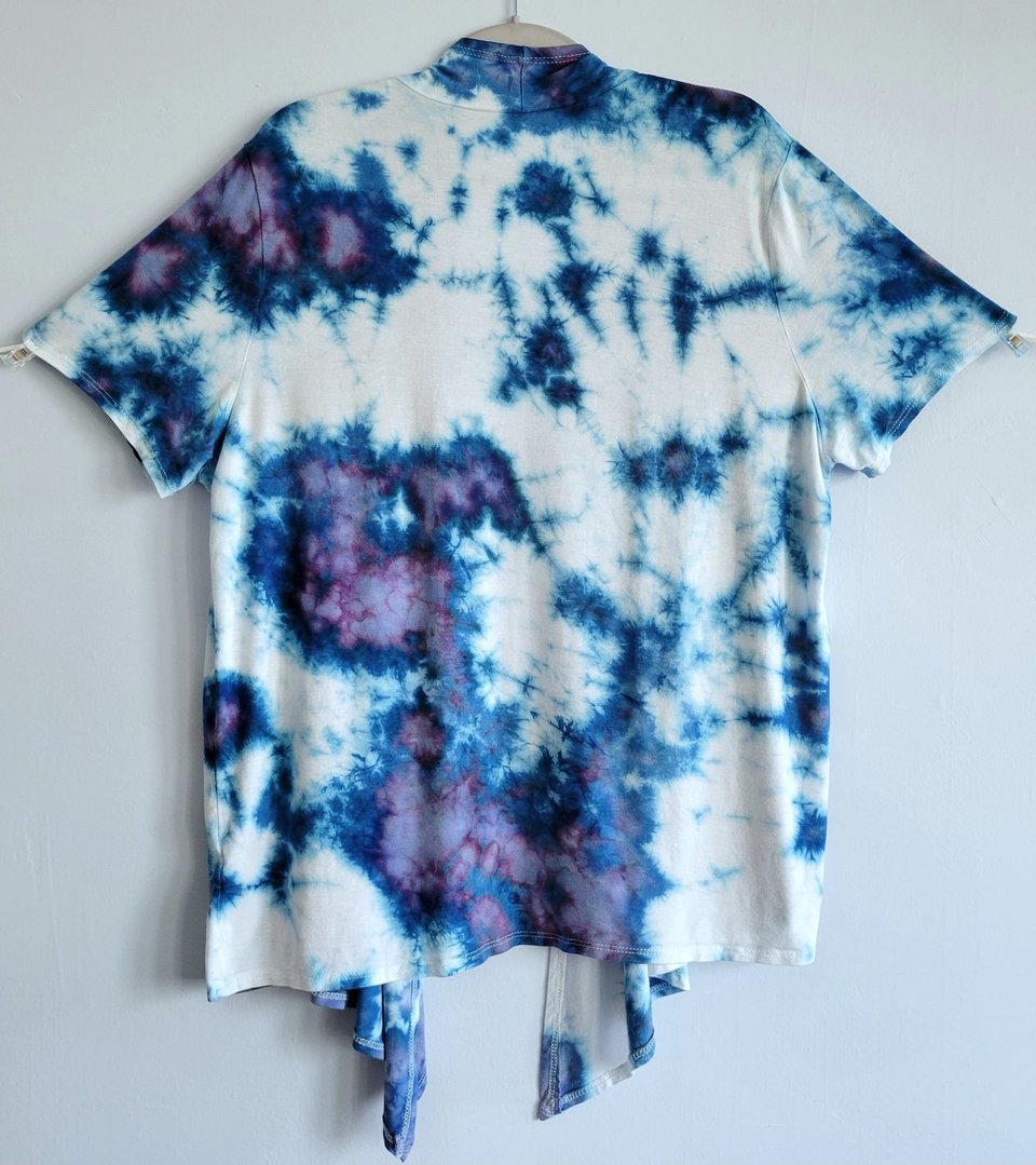2X Waterfall Short Sleeve Cardigan, Mitosis