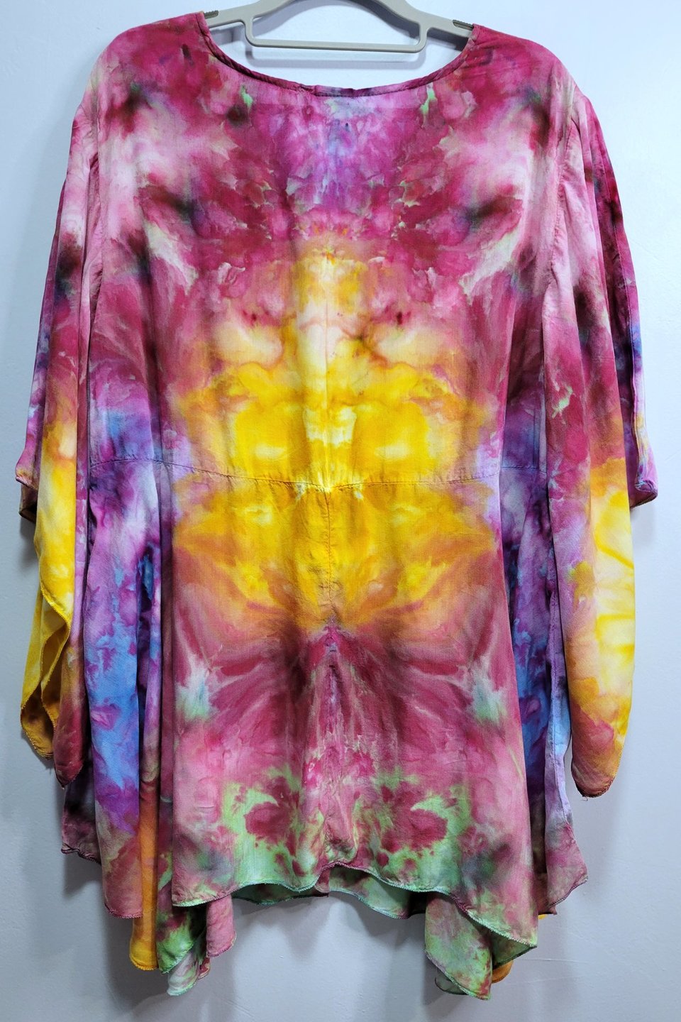 L/XL Kimono Sleeve Top, Sunset