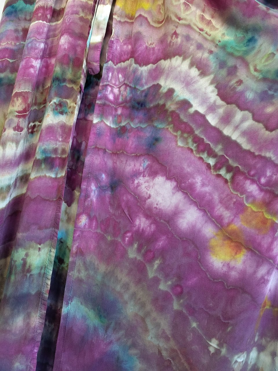 L Kimono Sleeve Robe, Purple Magic