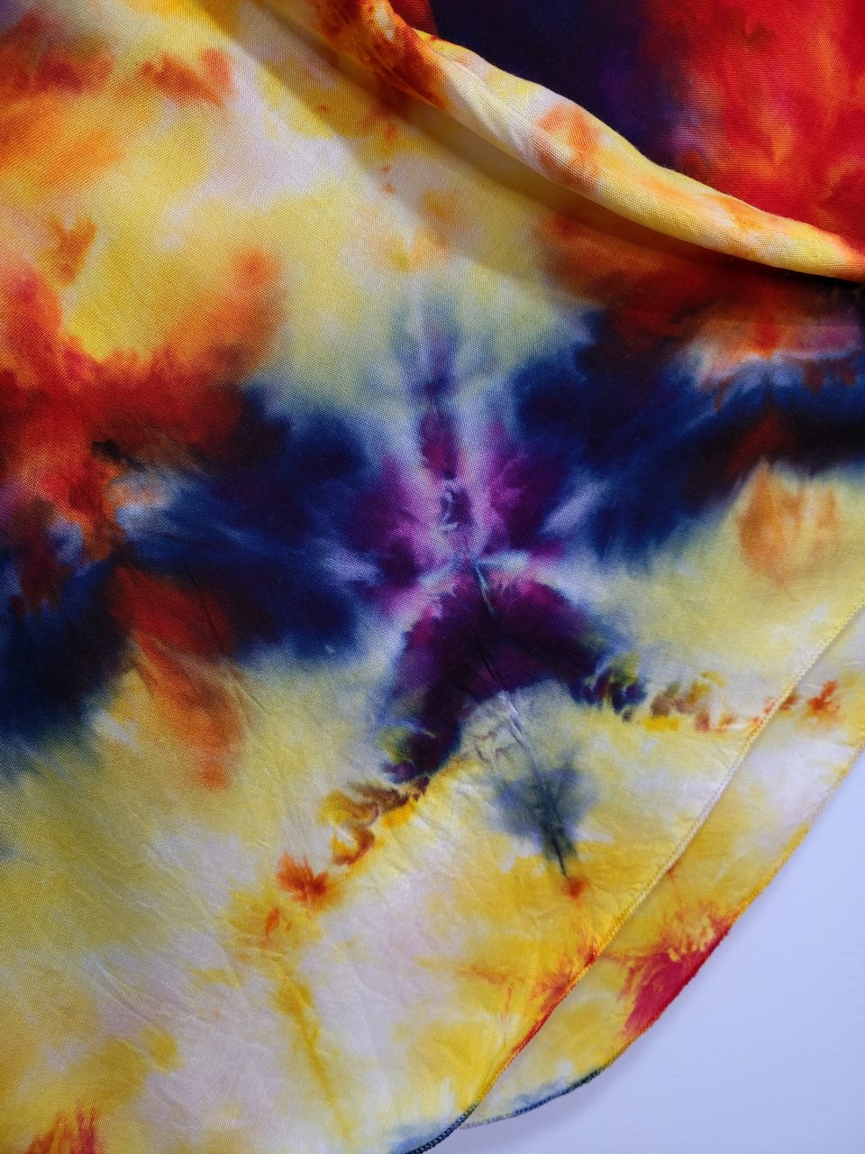 L/XL Kimono Sleeve Top, Orchid Flame