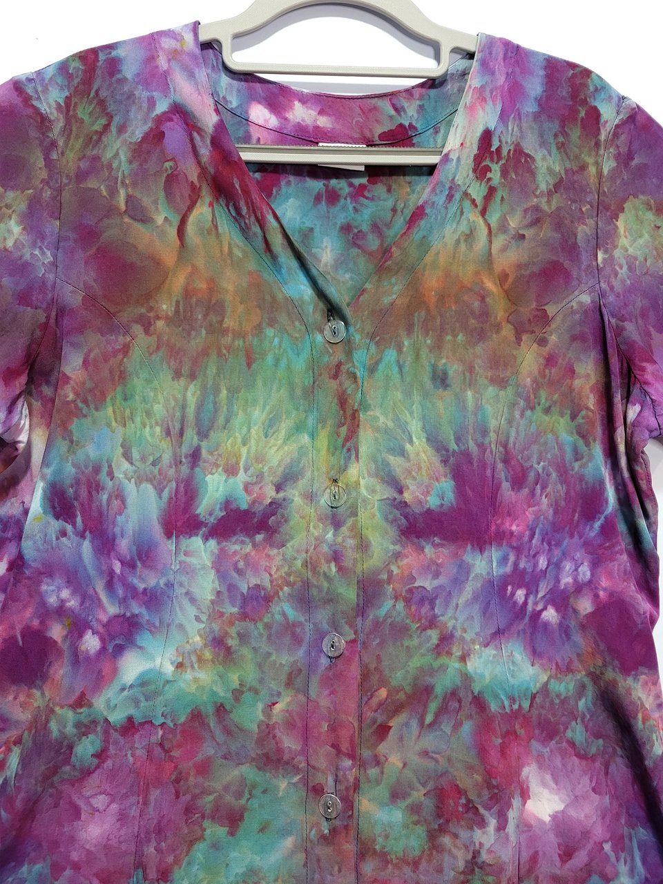 L Button-Up Dress, Defiance Flora