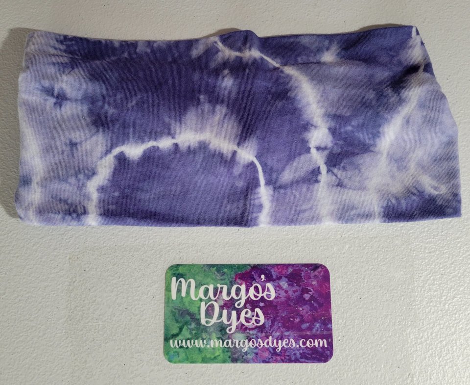 Headband, Periwinkle Geode