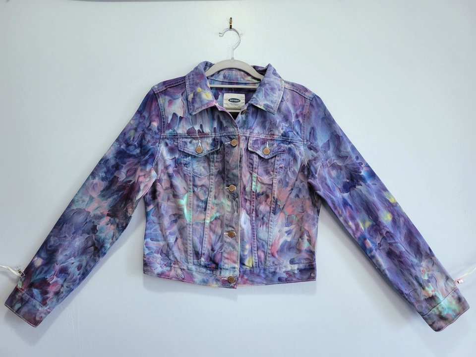 M Denim Jacket, Strawberry Skies