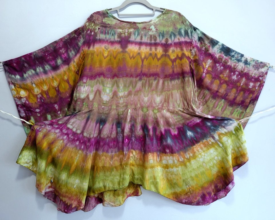2X Kimono Sleeve Top, Earth Mother