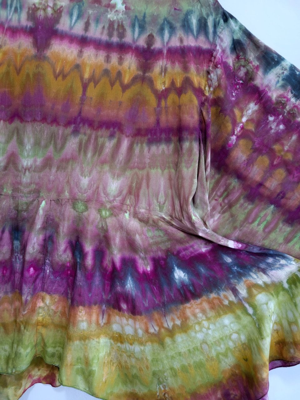2X Kimono Sleeve Top, Earth Mother