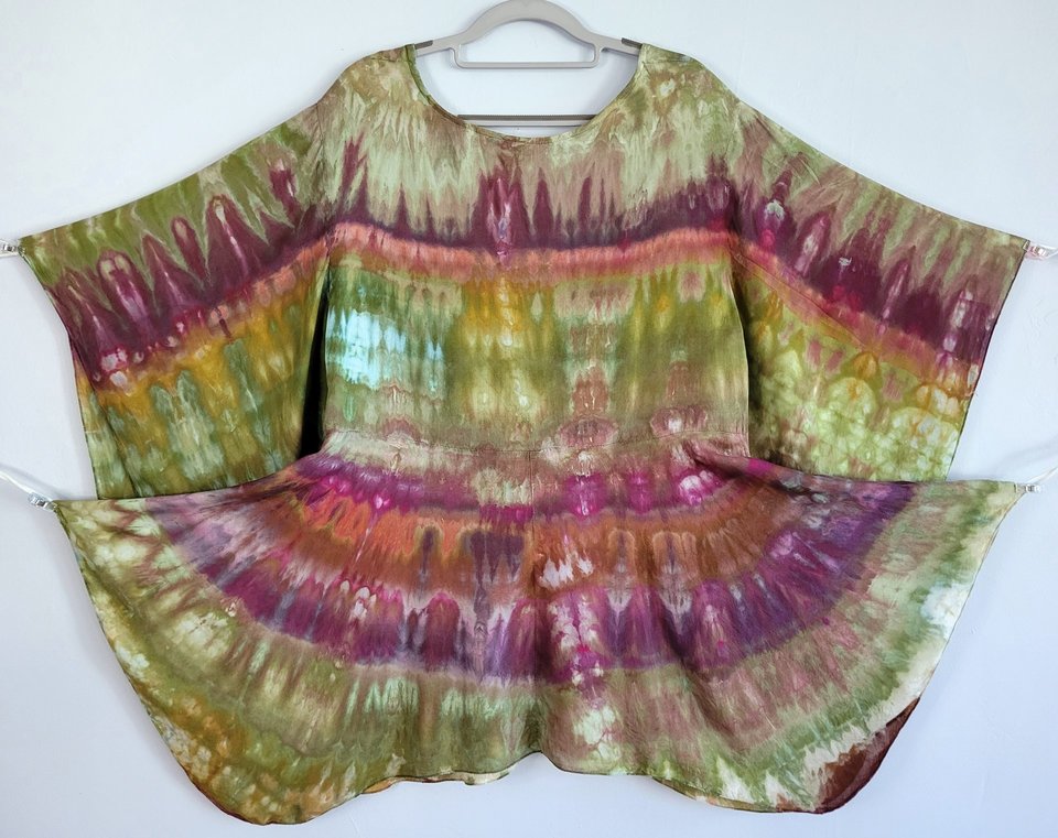 L/XL Kimono Sleeve Top, Earth Mother Suji