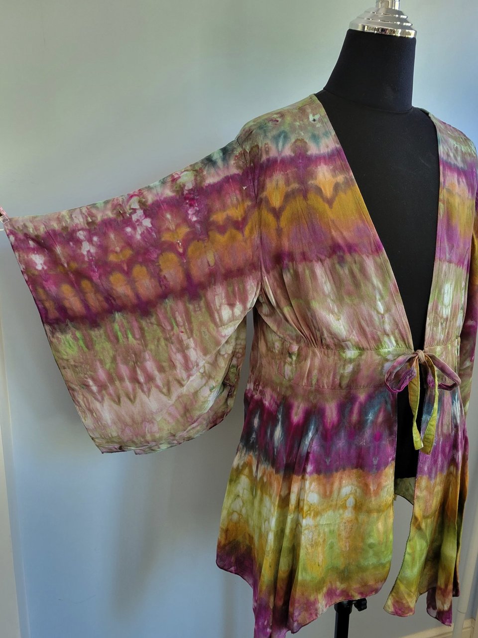 2X Kimono Sleeve Top, Earth Mother