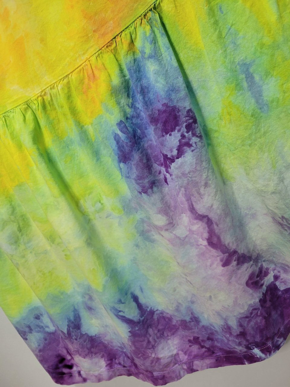 L Cami Maxi Dress, Rainbow Watercolor