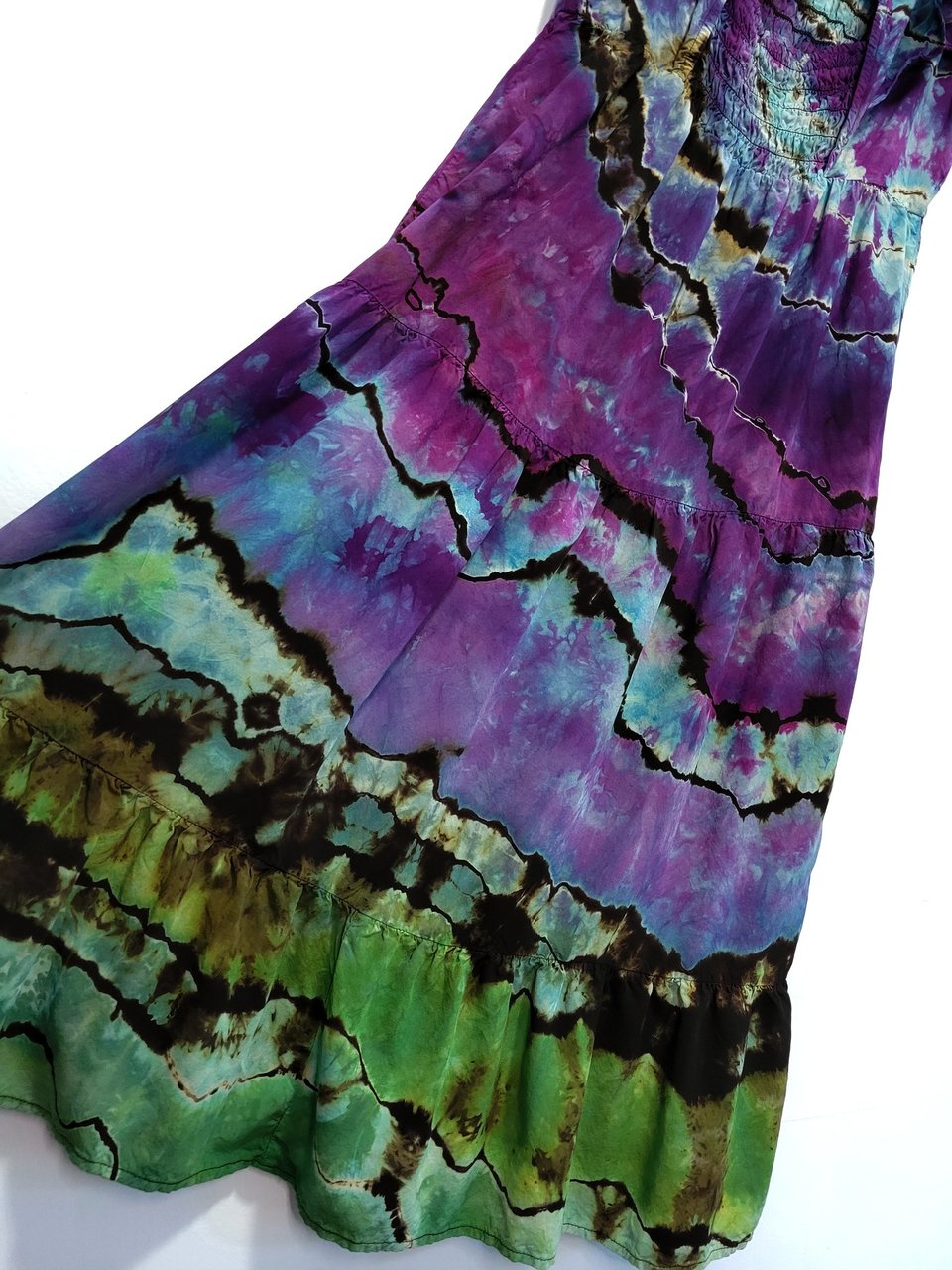 XS Flutter Sleeve Dress, Abalone